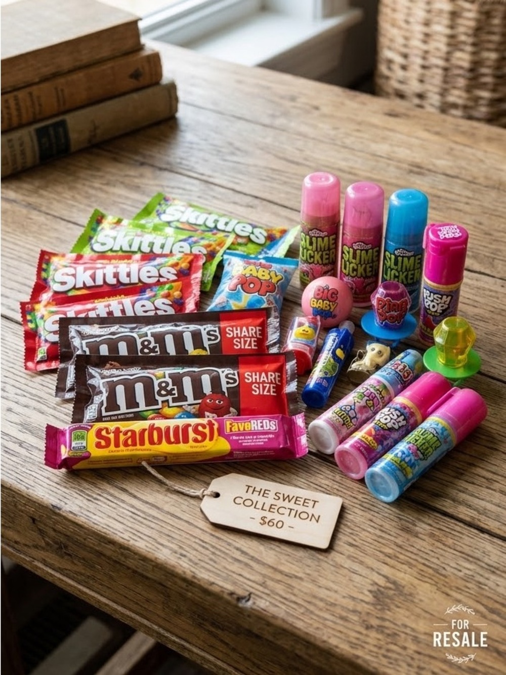22pc LOT mixed candy bundle m&m’s starburst collection new party buffet sour